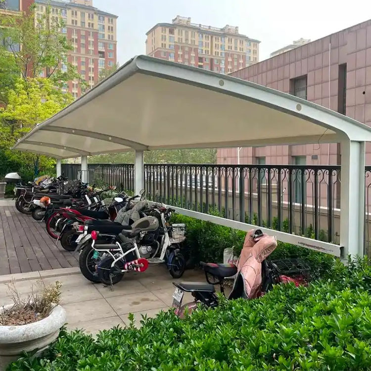 利津县膜结构电动车棚